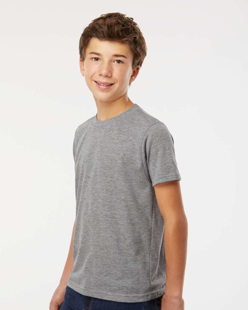 YOUTH M&O 65/35 Poly Blend Tee #3544