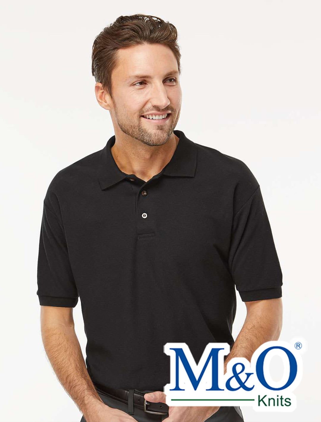 M&O Ring Spun Cotton Pique Polo #7002