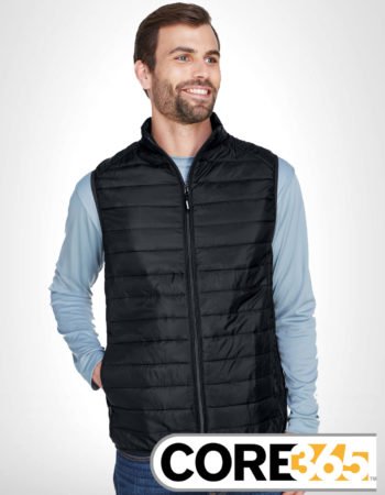 Core 365 Men’s Prevail Packable Puffer Vest #CE702