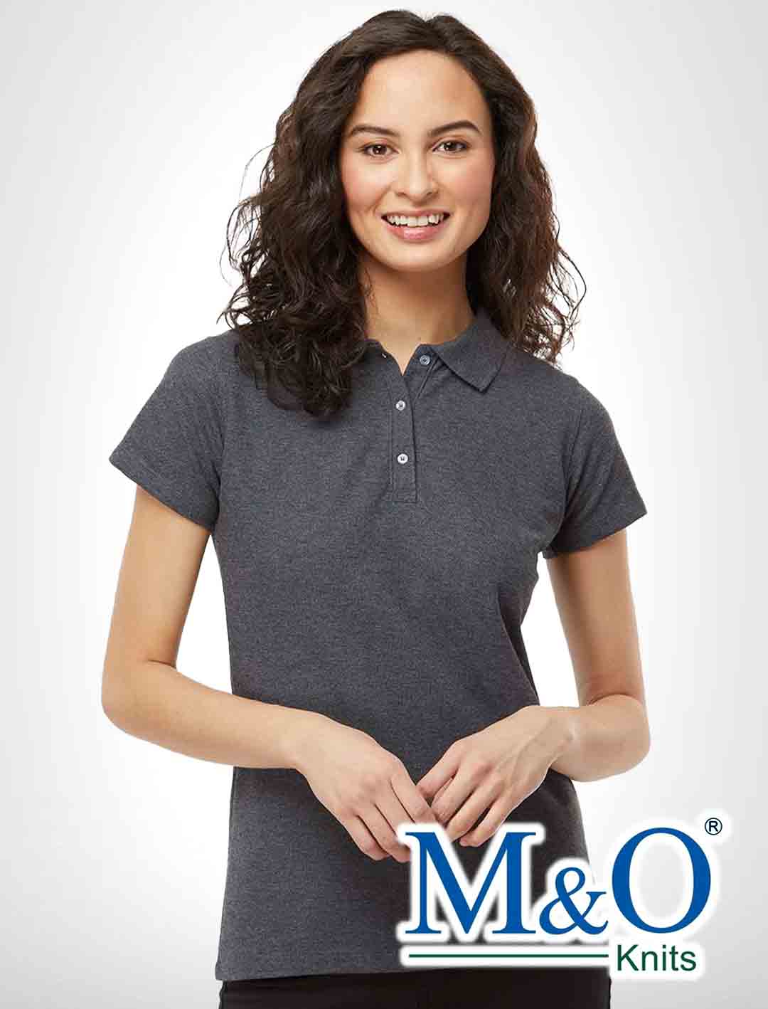 M&O 50/50 Ladies Soft Touch Sport Shirt #7007