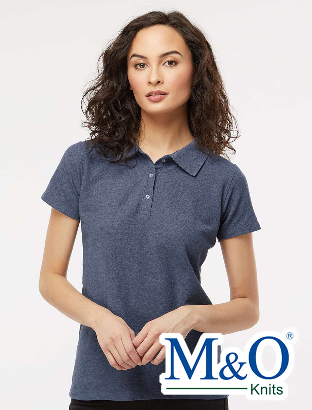 M&O 50/50 Ladies Soft Touch Sport Shirt #7007