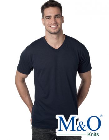 M&O Fine Blend V-Neck T-Shirt #3543