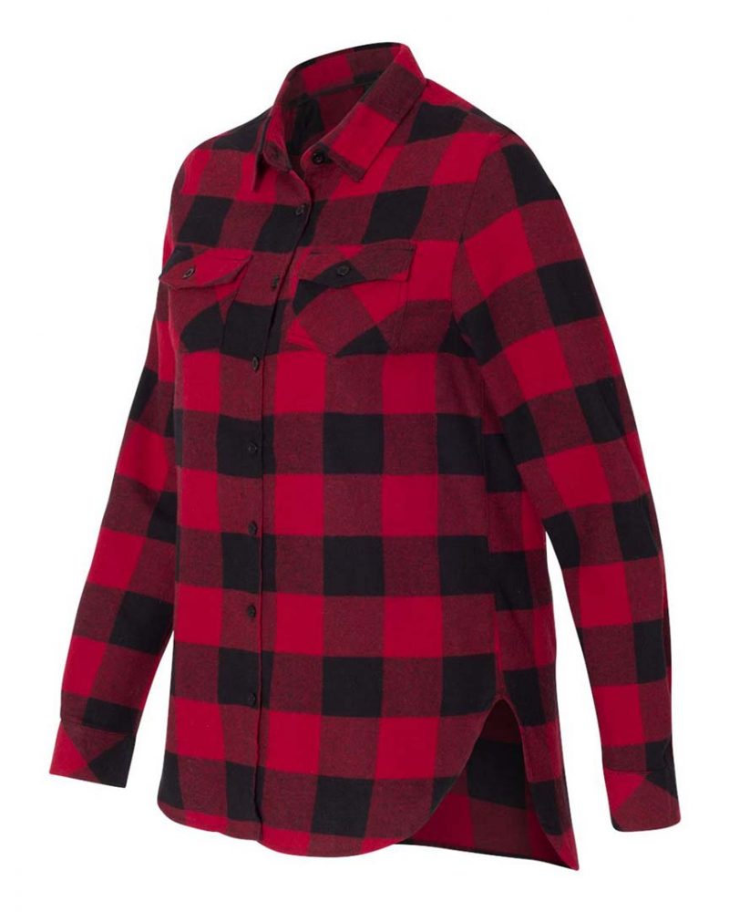 Burnside Ladies Yarn-Dyed Long Sleeve Flannel Shirt #5210