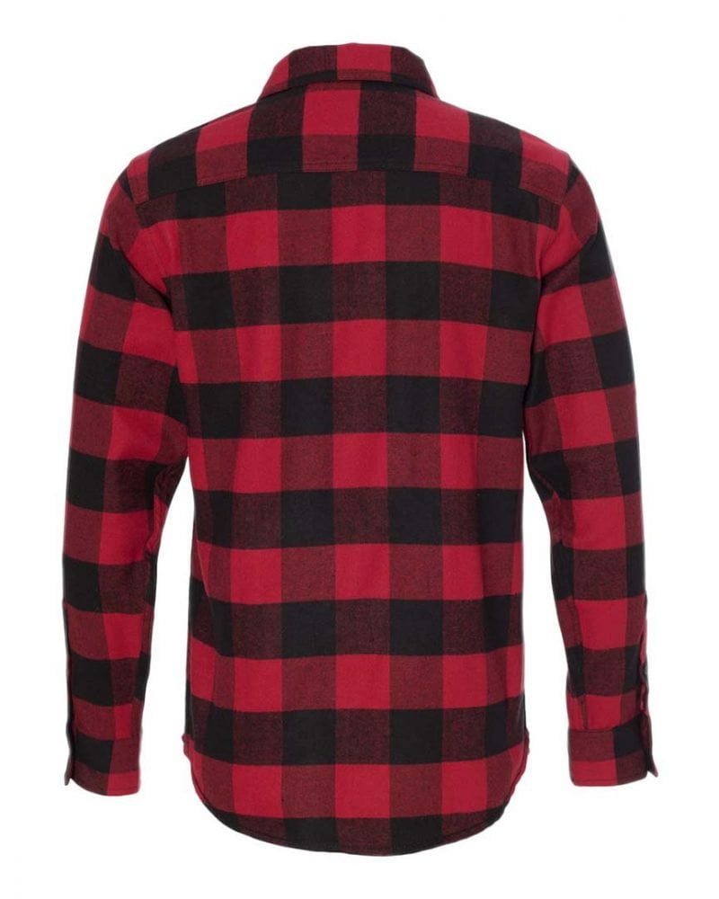Burnside Yarn-Dyed Long Sleeve Flannel Shirt #8210