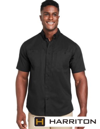 Harriton Advantage Short Sleeve Work Shirt #M585