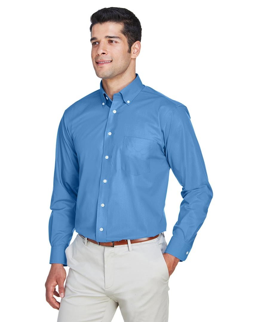 Devon & Jones Solid Broadcloth Woven Shirt #D620