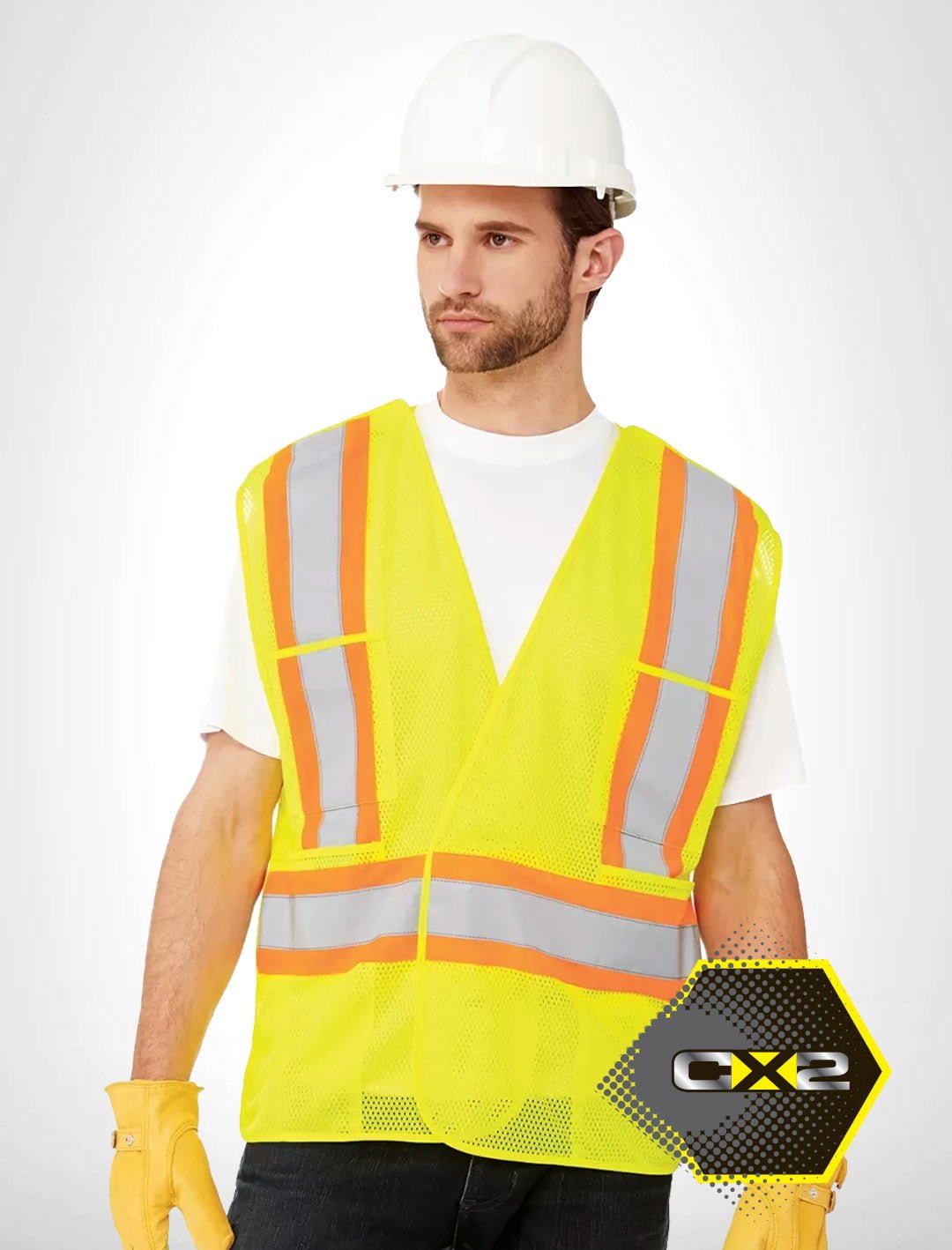 CX2 Hi-Vis Guardian Hi-Vis Safety Vest #L01160