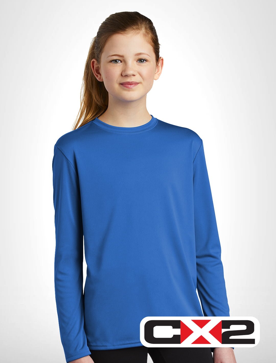 CX2 Youth Shore Long Sleeve Performance Tee #S5937Y