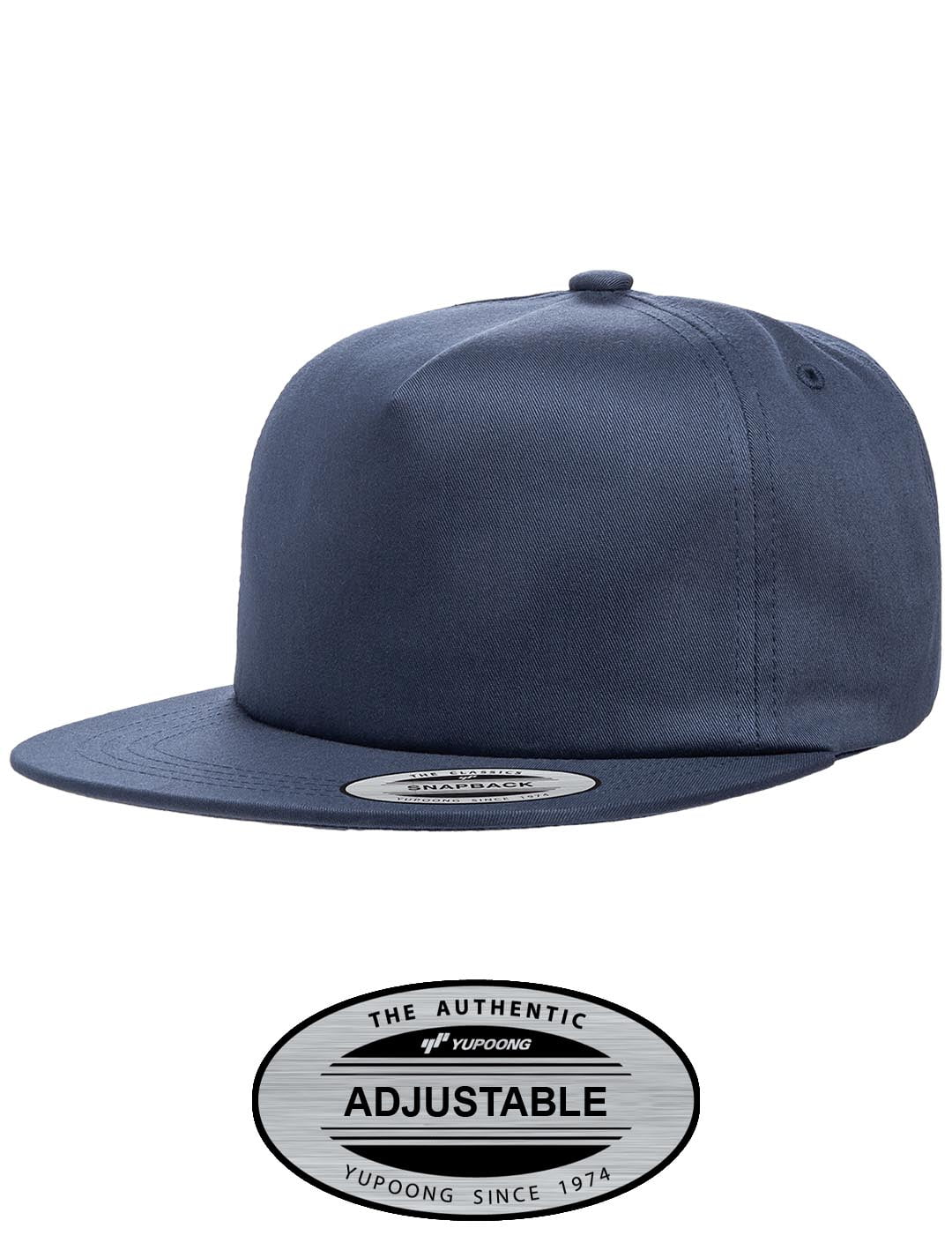 Yupoong Unstructured 5-Panel Snapback Cap #6502