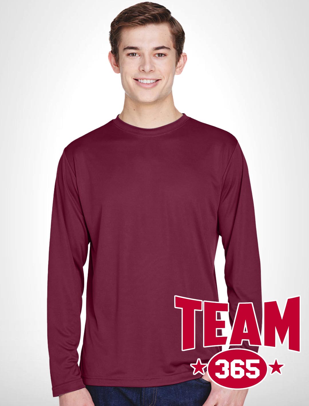 Team 365 Men’s Zone Performance Long-Sleeve #TT11L