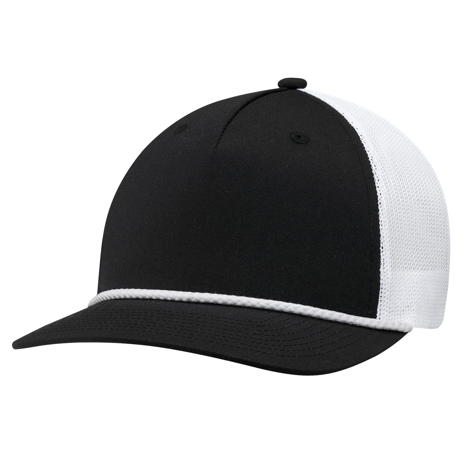 激レア No mass prod NMP HAT Black on White Custom 636 Performance Rope Snapback by Kodo | HatLaunch