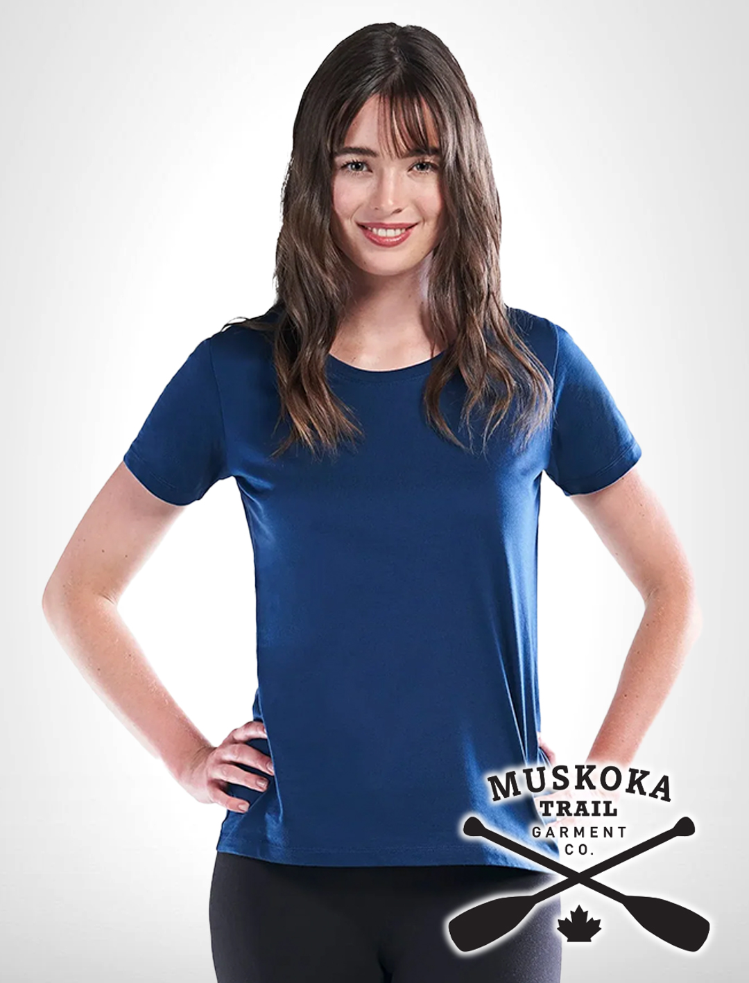 Muskoka Trail Ladies Harmony Organic Cotton Tee #S05501
