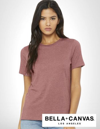 Bella+Canvas Ladies Relaxed Fit CVC Tee #6400CVC